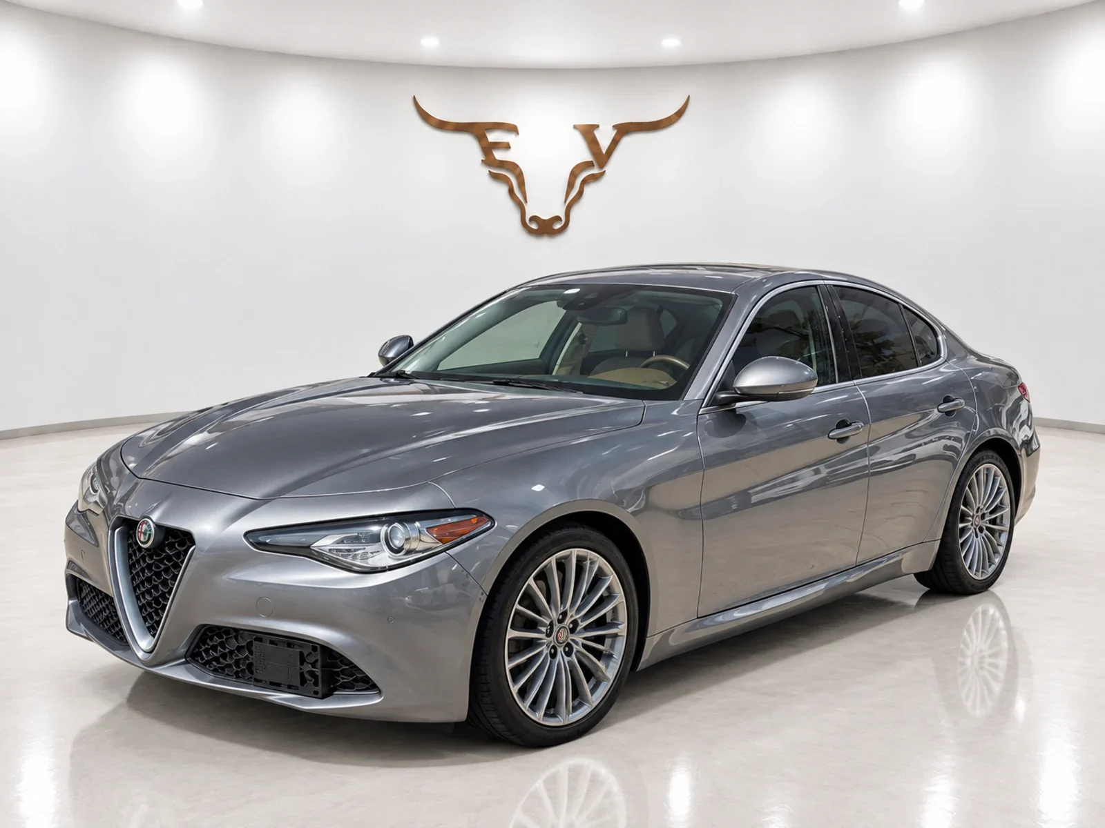 2017 Alfa Romeo Giulia Silver exterior at Longhorn EV in Hutto, Texas
